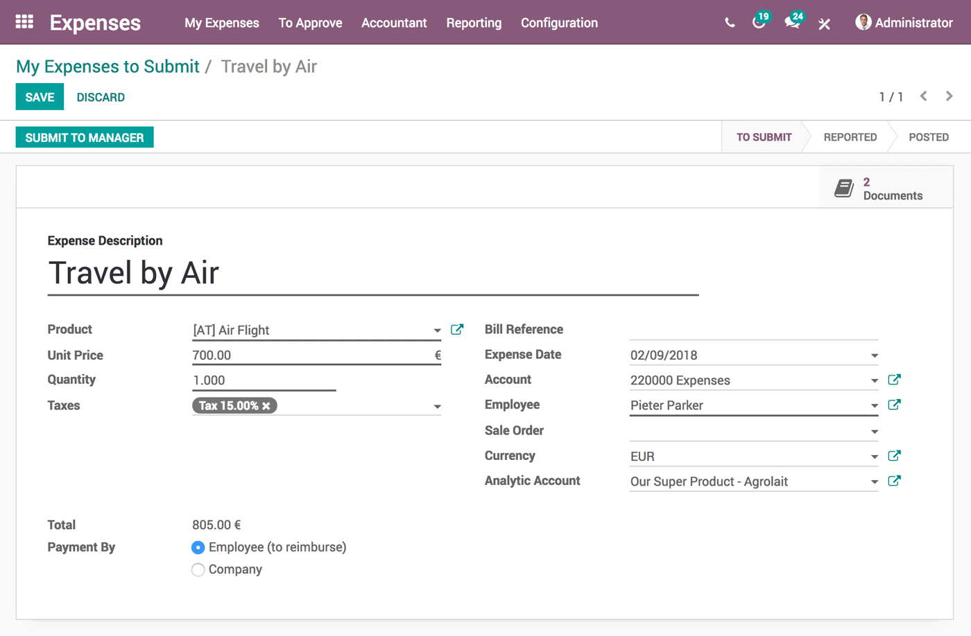Odoo • Image and Text